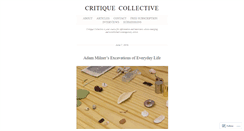 Desktop Screenshot of critiquecollective.com